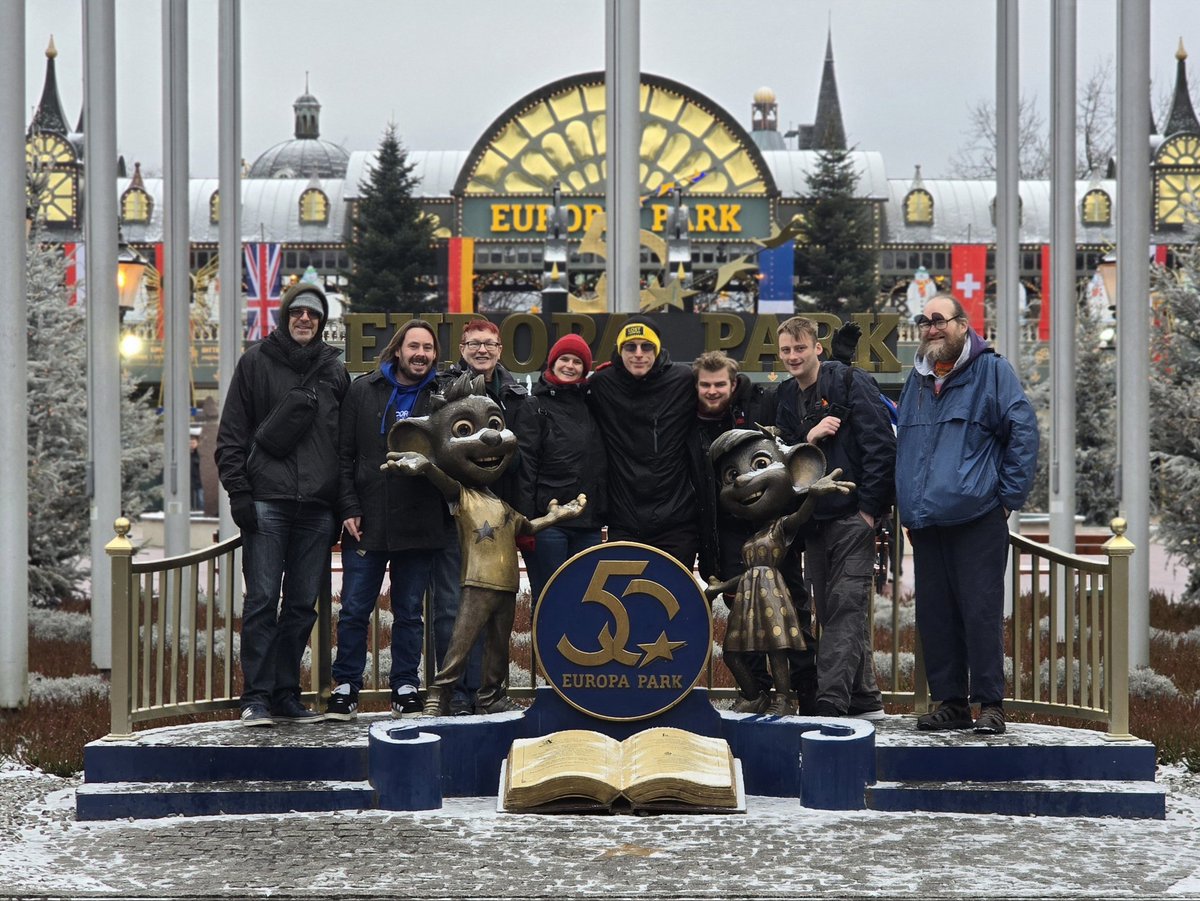 Silver Star in the Snow! - A cool day at <a href="/europa_park/">Europa-Park 🎢</a> ☃️❄️🌨