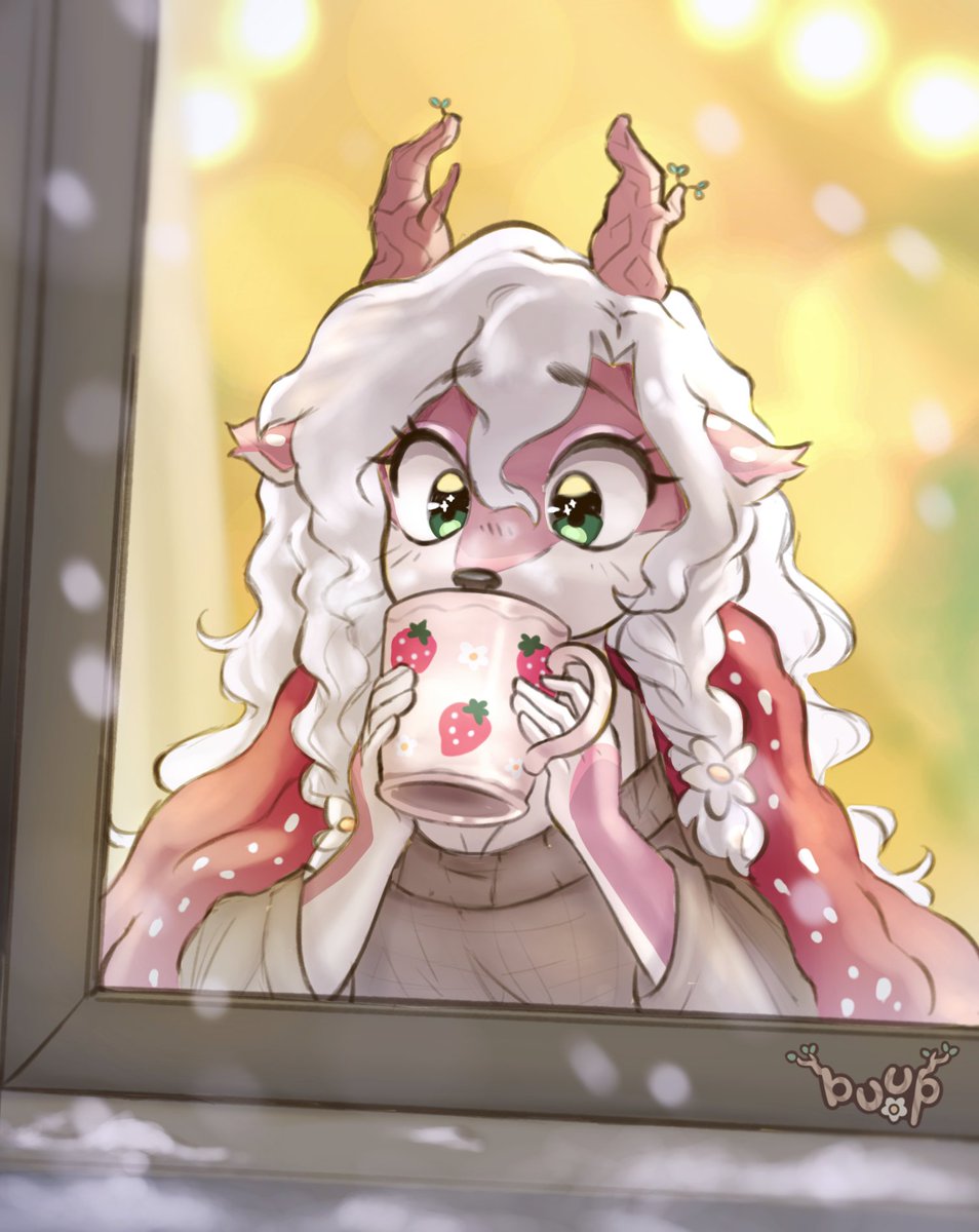 buupnya's tweet image. Wanna watch the snow with me?