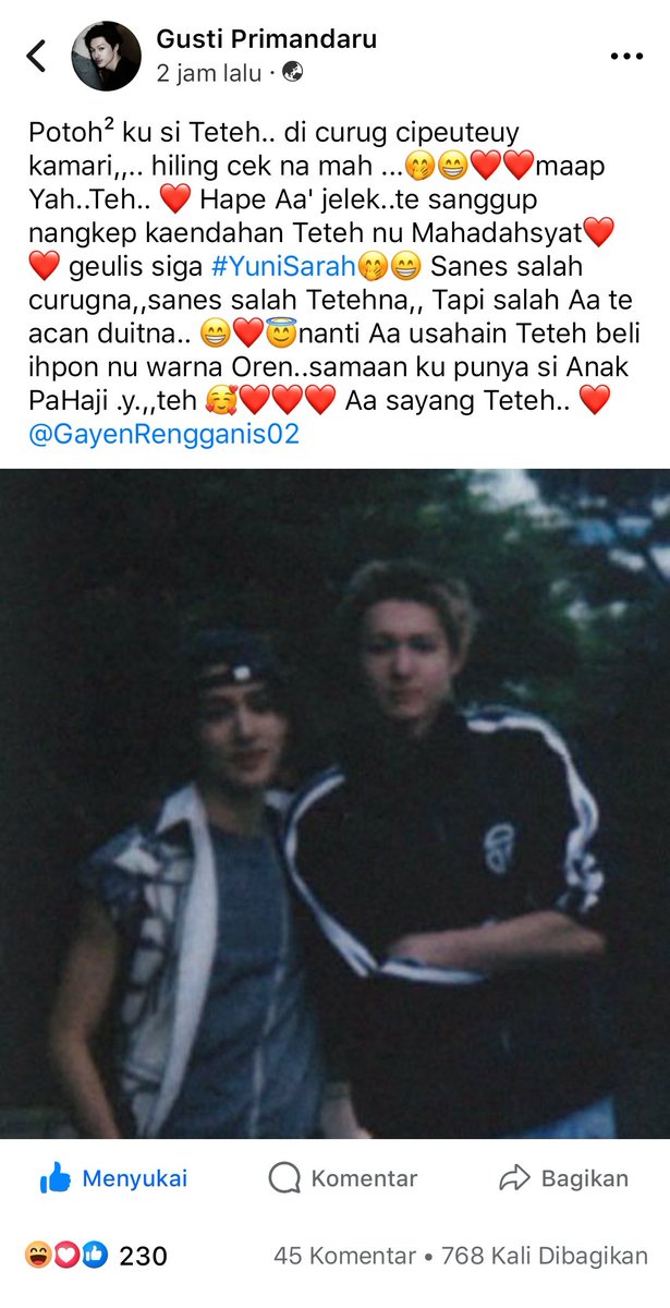 gongjuhoon's tweet photo. kenalan dulu sama #sideCP bernama gusti (besti si akang) sesama #DriverMuda yang gak kalah sopir resing balapan di mandalika dan si teteh cantik wangi citra bengkoang kesayangannya 🤍
keonhoon ft. eomparkz few tweets au https://t.co/hpdQIXi2Ic