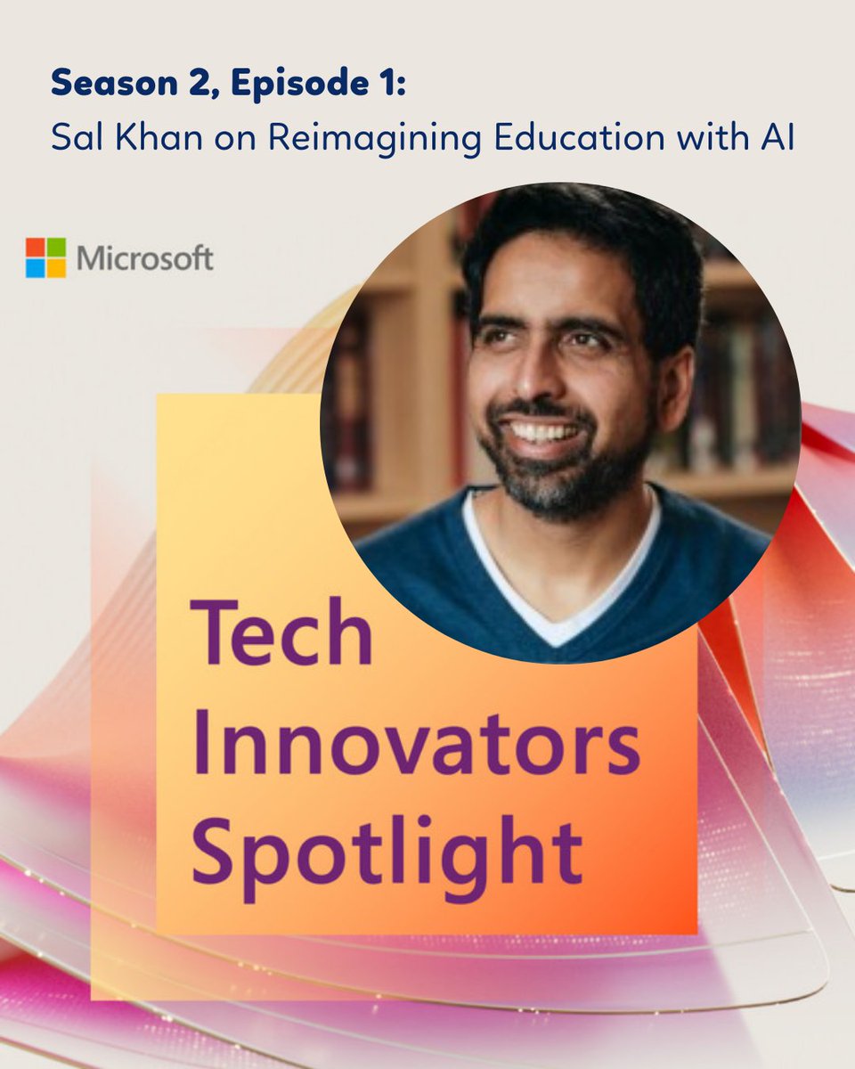 khanacademykids's tweet image. "How do we take a classroom that might have 25 or 30 students...and help that teacher deliver personalization? — Sal Khan 🎧

Hear more: brnw.ch/21wYSe3

#KhanAcademyKids #EarlyLearning #EdTech