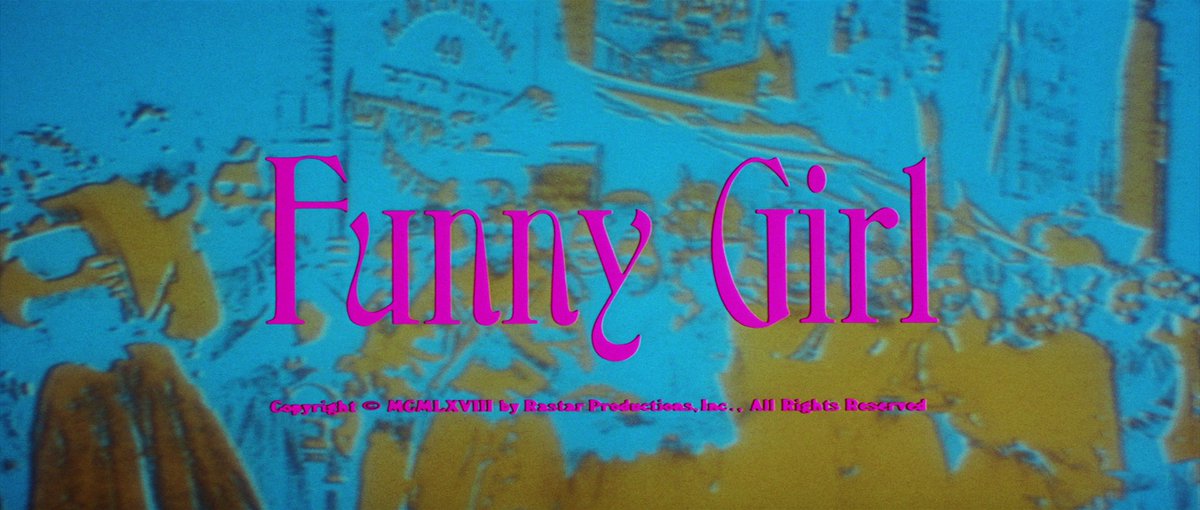 Retrofilmm's tweet image. Funny Girl (1968) dir. William Wyler