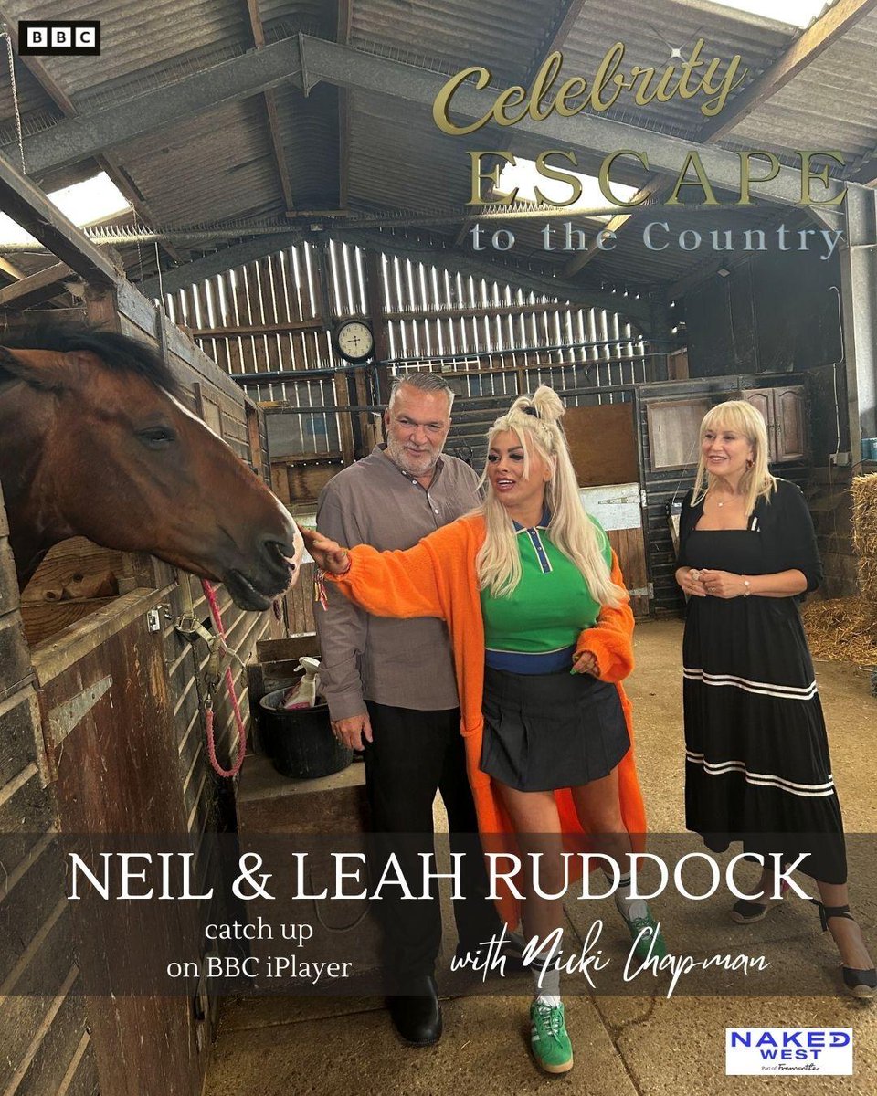 soccerspeaker's tweet photo. ๐ Great to see @RealRazor & his wife Leah on @BBCOne Celebrity Escape to the Country!
Razor explored cottages in rural Kent, braved the spiders, and planned a mini farm with sheep, goats & a reindeer โ showing his wit, charm & softer side ๐กโจ
#RazorRuddock #EscapeToTheCountry https://t.co/ydLDPRzW7j