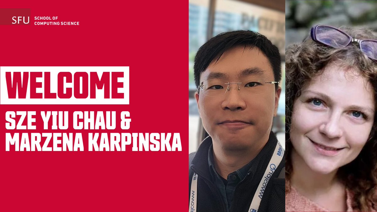 SFU School of Computing Science tweet media