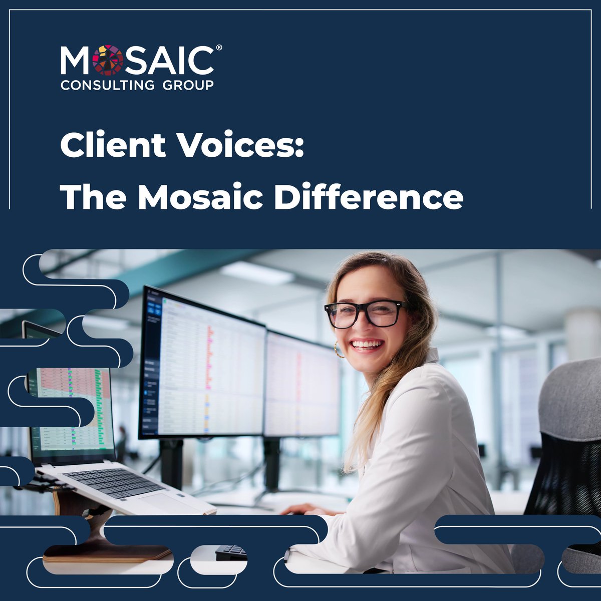 MosaicCG's tweet photo. “The entire Mosaic team is a pleasure to work with. They are knowledgeable, professional, and communicate very well. They quickly proved themselves to be fully capable and experienced at helping us perform this difficult upgrade.” https://t.co/fsvAgj1kZs