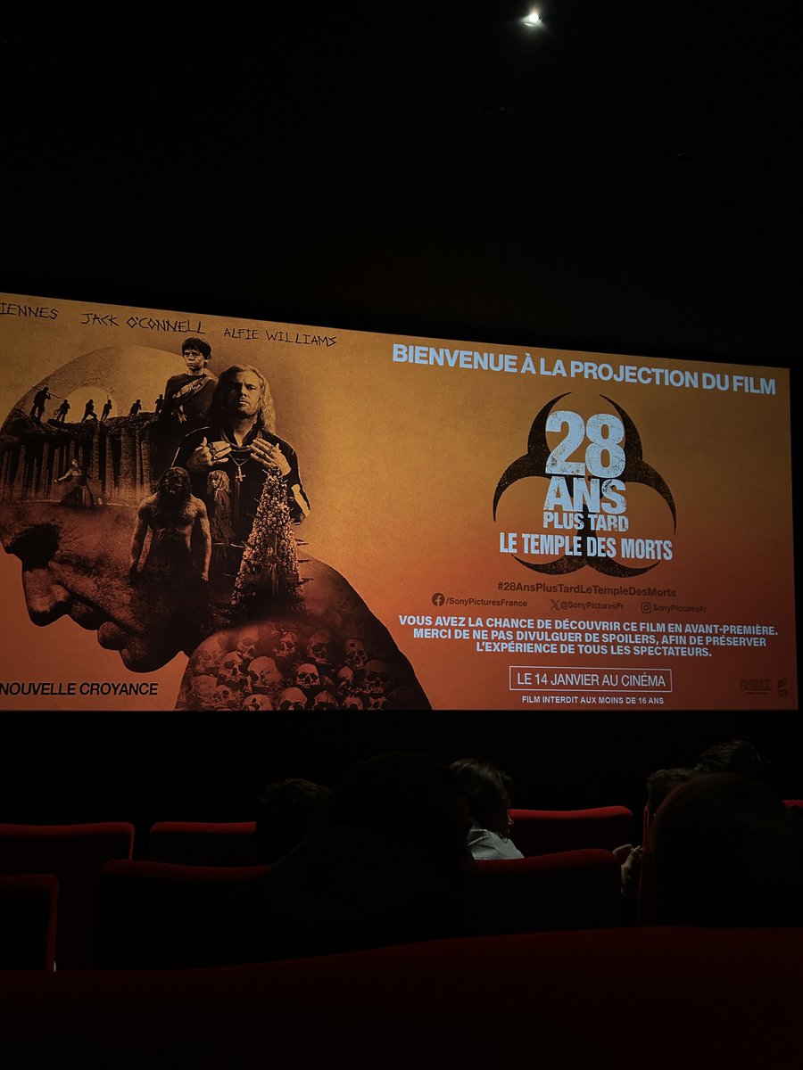 sylcine_'s tweet image. Avant-Première 28 ans plus tard : le temple des morts, je vous donne mon avis dans 2h