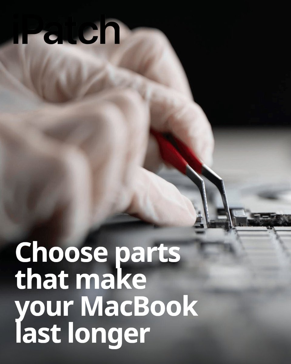iPatch_iPods's tweet photo. Quality parts for your MacBook repair mean it lasts longer. Cheap parts cause more problems and frequent replacements. At iPatch Repairs, we use original or high-quality parts for better performance and longer device life. https://t.co/YC1K2aDuuf