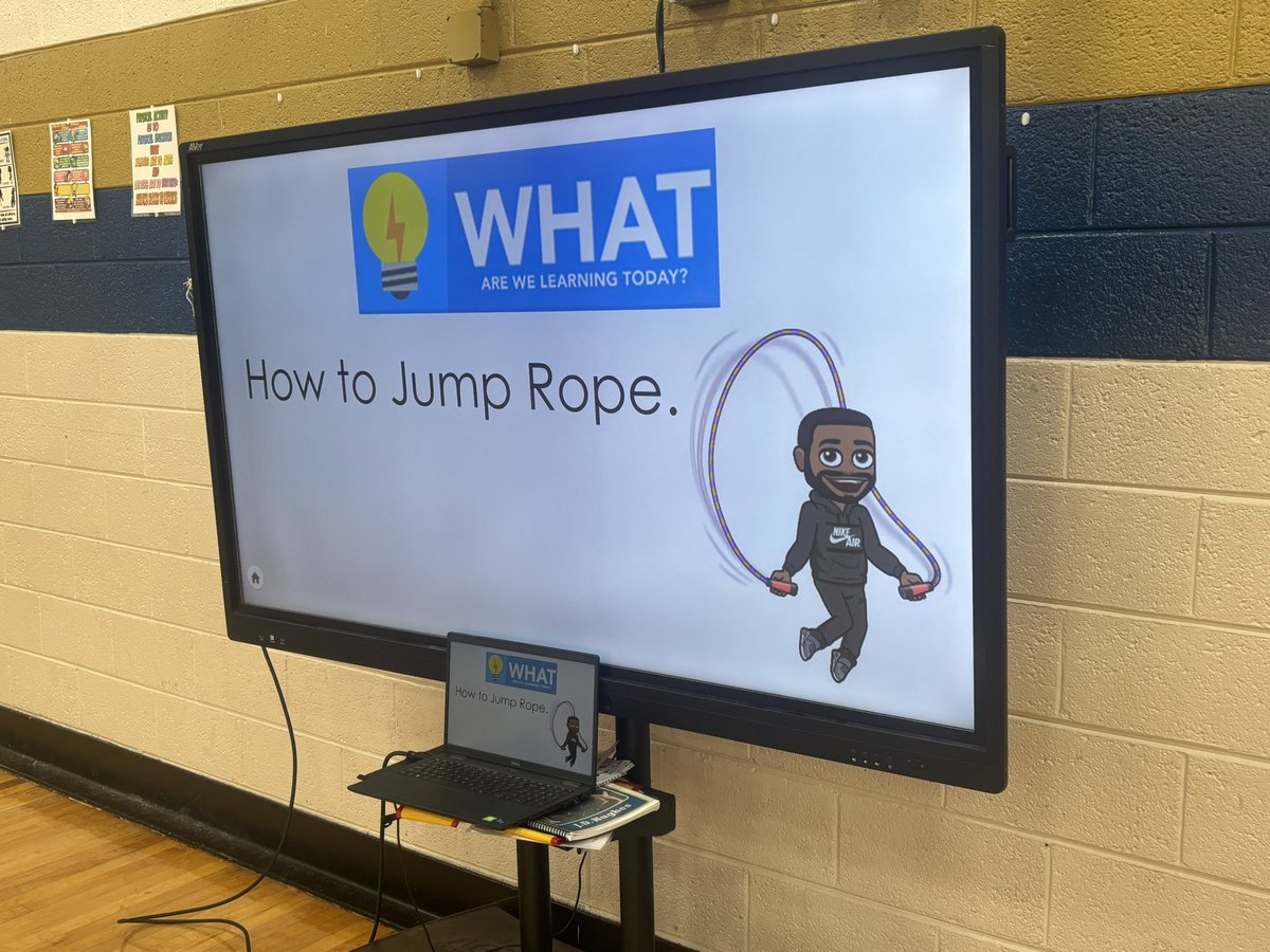MikeMorrisPE's tweet photo. Kicking off 2026 with our jump rope unit. One of my favorite #physed units to teach. Love to see the growth in my students. Throughout the unit I’ll be adding some of my favorite engaging jump rope activities below this tweet 👇🏾 . (THREAD) https://t.co/u3chjf02QX