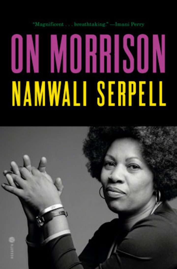 ronslate's tweet image. "She affirms Morrison’s body of work as a profound philosophical investigation": @HamiltonCain on Namwali Serpell's ON MORRISON bit.ly/4qEGSY7 @HogarthBooks  via @On_The_Seawall
