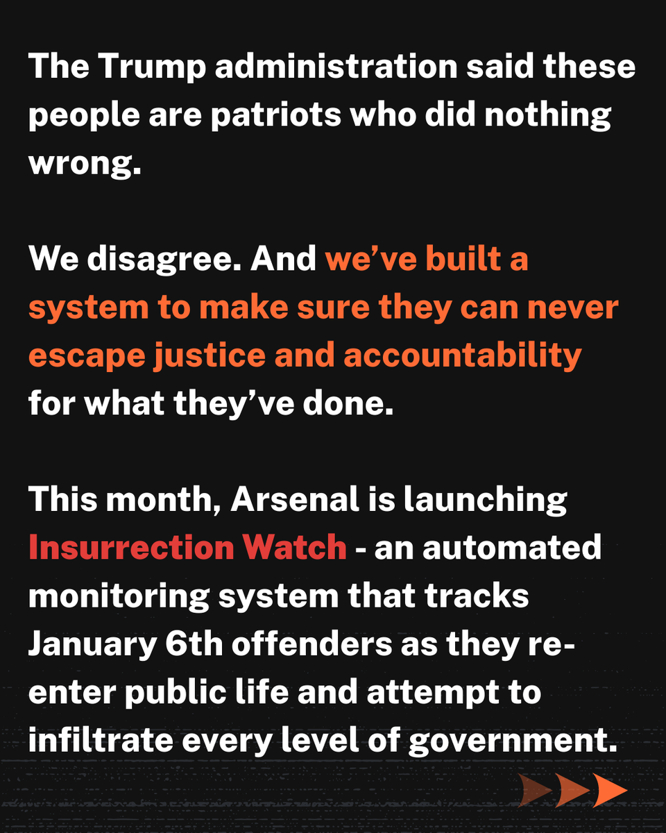 thearsenalpac's tweet photo. No, you don’t get to disappear after storming our nation's capitol on January 6th. https://t.co/l8y6TGTFnw