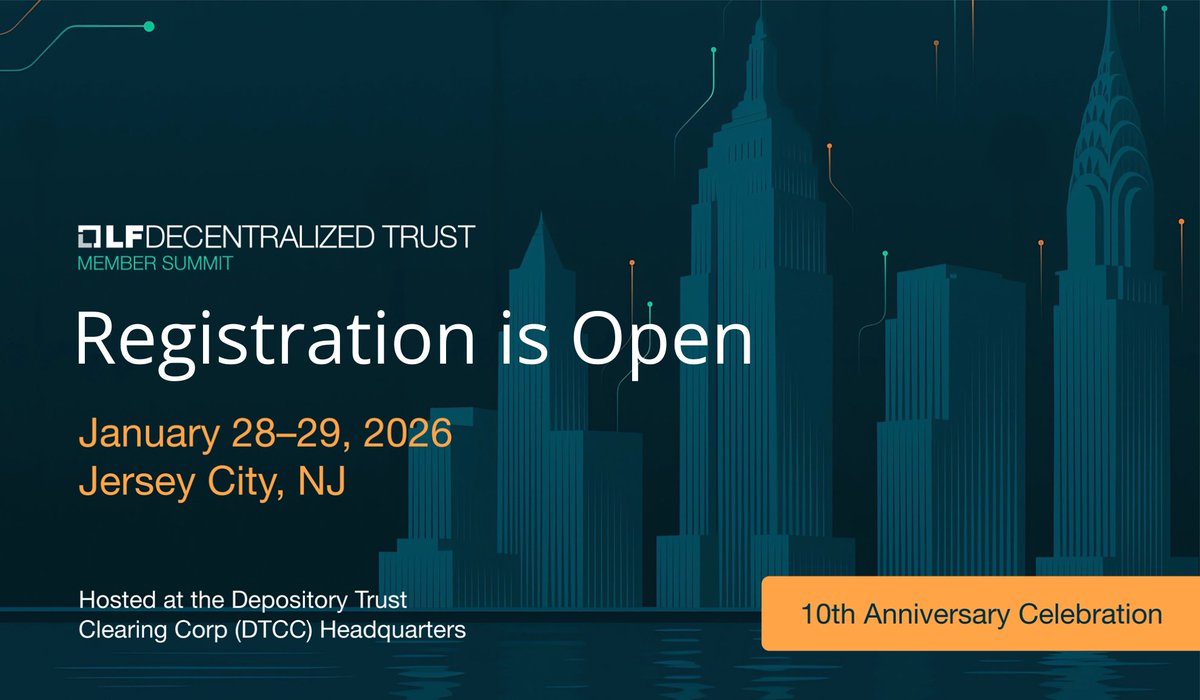 LF Decentralized Trust tweet media