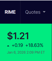 Lil_Dav75's tweet photo. Pilot → scaled deployment across India confirms sustained adoption momentum for Algorhythm Holdings, Inc. (RIME).

$LITE $PLTR #Rashmer #jonita https://t.co/PPcKFrRArN