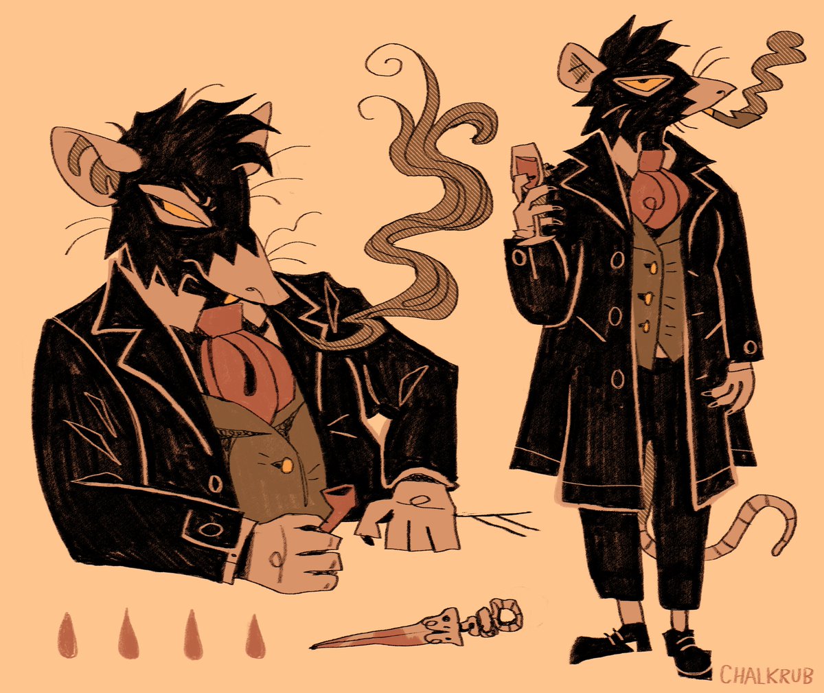 chalkrub - comms open tweet media