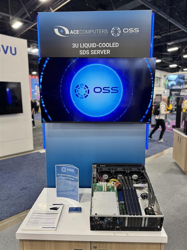 _OneStopSystems's tweet image. We’re live at #CES2026 in Las Vegas! 🚀

OSS is showcasing with Ace Computers at Booth CH 15043, Jan 6–9.

Stop by to meet our experts and see what’s next in edge computing.

#CES #OSS #AceComputers