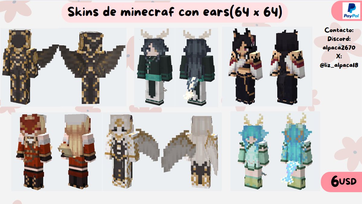 liz_alpaca18's tweet image. Por si les interesa iji hago skins humildemente