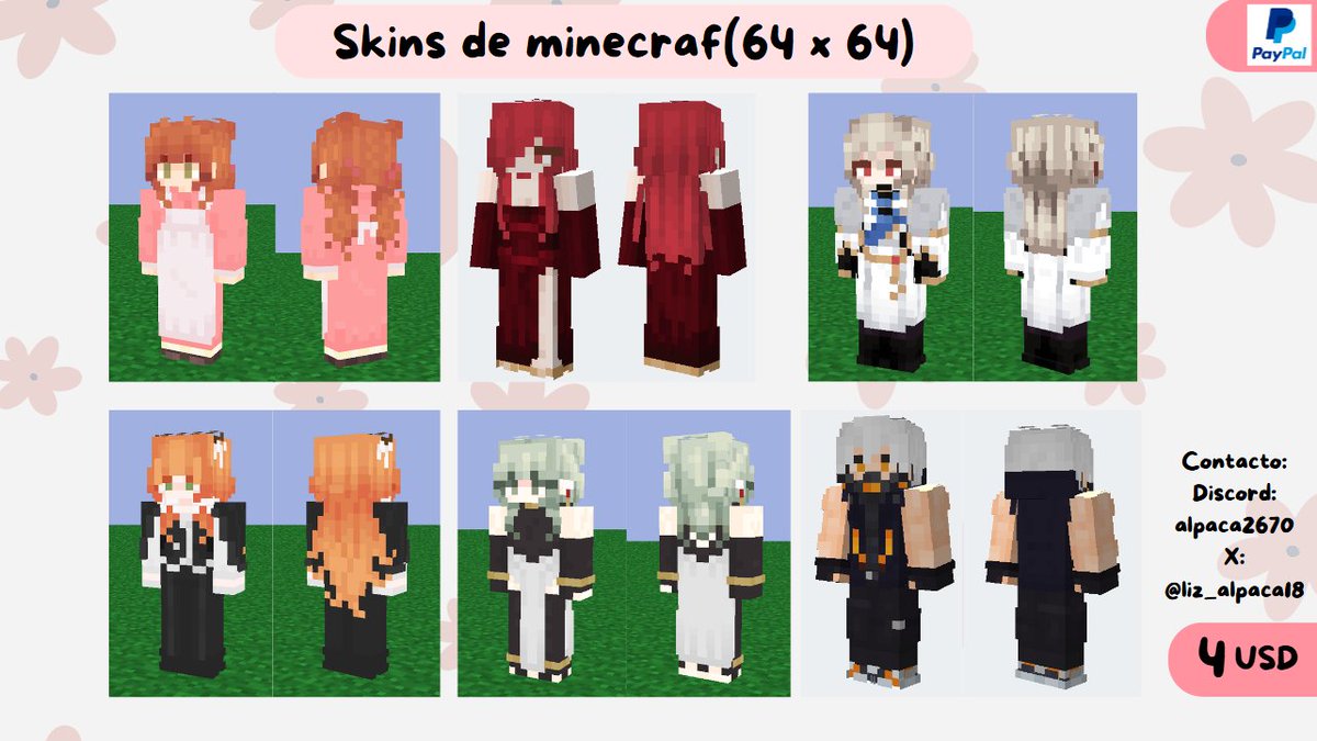 liz_alpaca18's tweet image. Por si les interesa iji hago skins humildemente