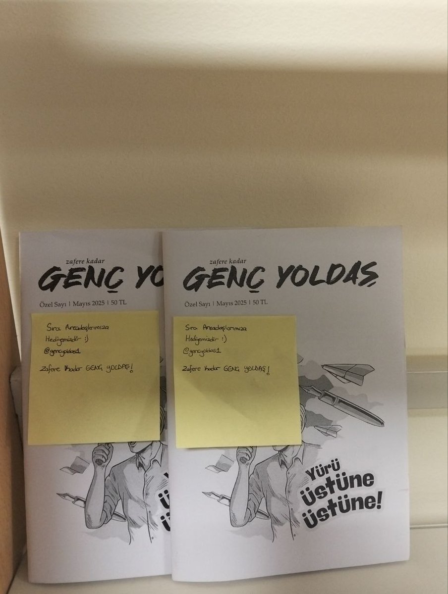 📍Ege Üniversitesi

Ege Üniversitesi kütüphanesinde, Genç Yoldaş Dergisi okurlarını bekliyor!