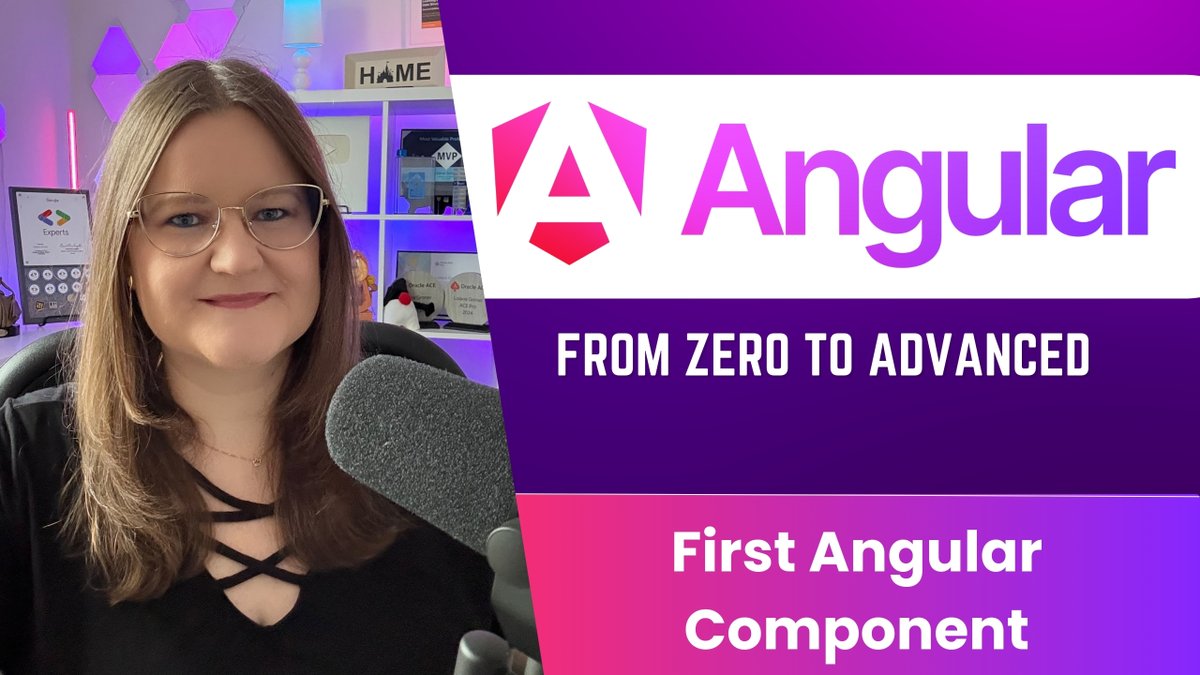 loiane's tweet photo. 🎥 Modern Angular - Video 3 - Your first standalone Angular component:

▶️ https://t.co/oKZtn1x80i

📚 Full Course: https://t.co/G4AYb3kbHR

#ModernAngular #AngularCourse https://t.co/mLjfvRnCzf