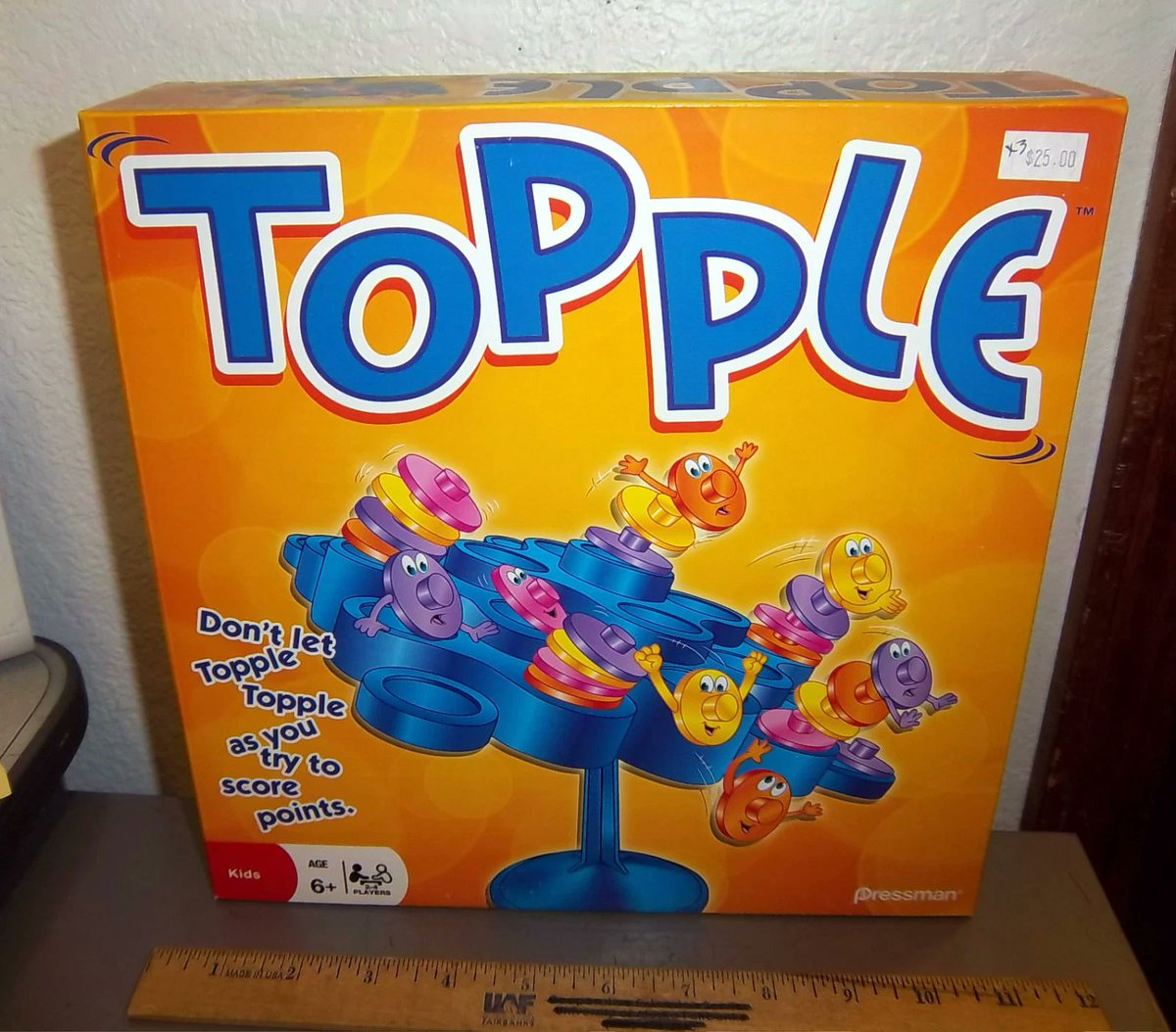WayUpInAlaska's tweet photo. TOPPLE board game new in box by Pressman toy company - A unique fun game!
https://t.co/cQWgPnX2eD
#ebayseller #itemoftheday #GameNight #familyfun #topple #pressman #localpickupavailable #ebayseller #wayupinalaska https://t.co/hPTcEmvO5J