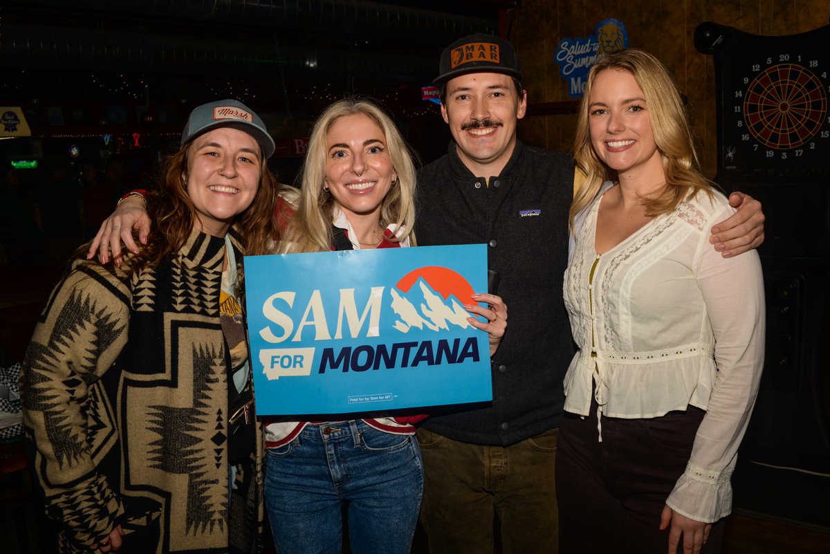 SamForstag's tweet image. For Montana. For all of us. Thanks for showing up last night, Missoula - let’s win this thing, together.
