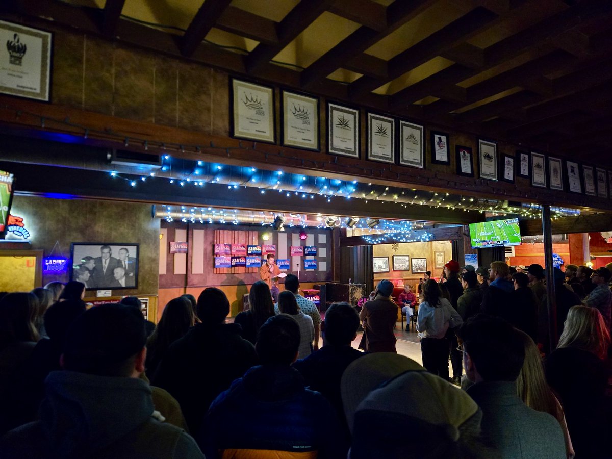 SamForstag's tweet image. For Montana. For all of us. Thanks for showing up last night, Missoula - let’s win this thing, together.