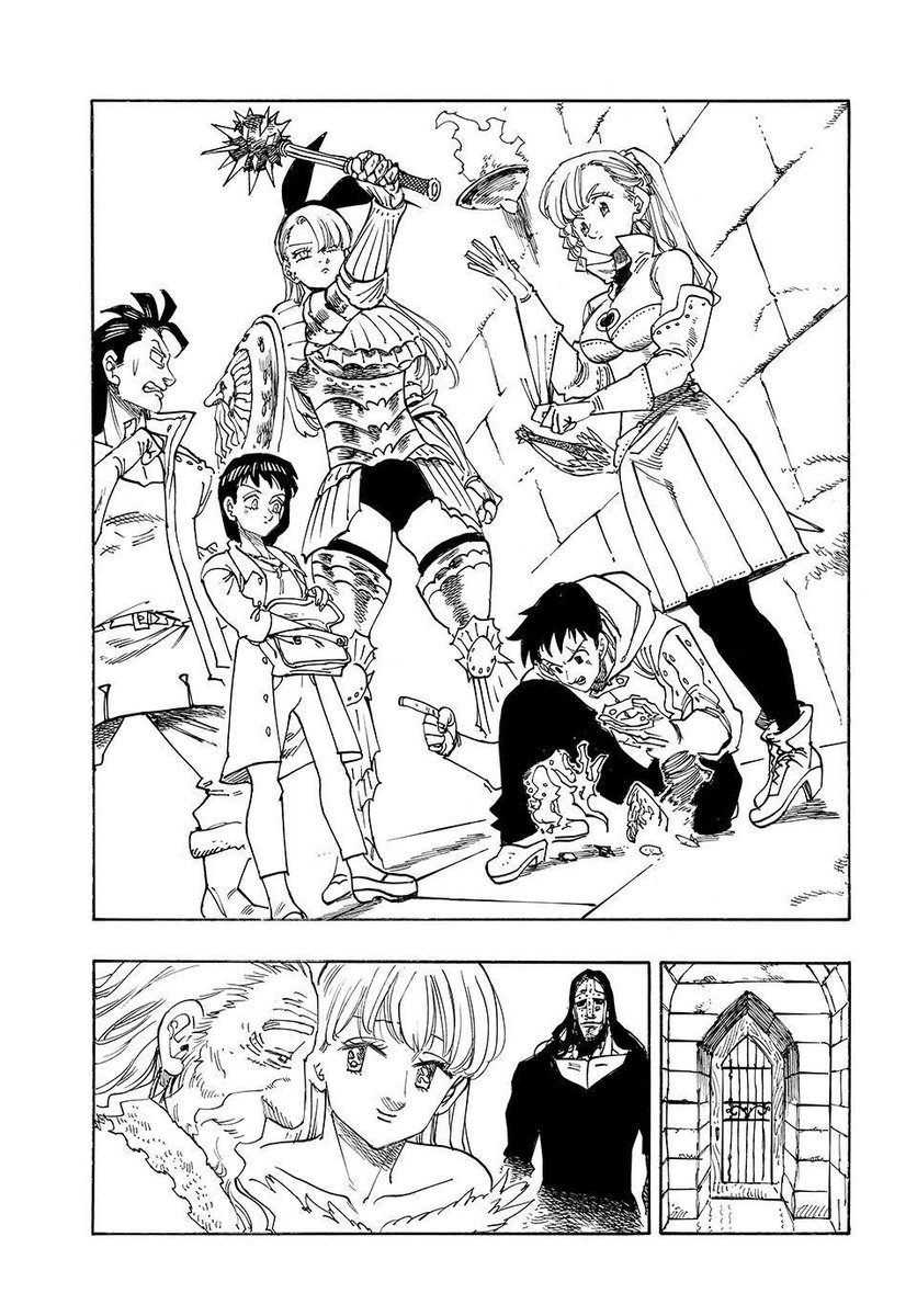 Kappa_Sutra's tweet photo. I love that #FourKnightsoftheApocalypse is without dialogue this #MagicTuesday. War prep, and a Great spell. Probably shoulda shared the burden some...but single-handidly saves Brittania and decimates "Camelot". Also apparently #4kotaspoilers is the big hashtag, oh well https://t.co/l8uzzxHM4U