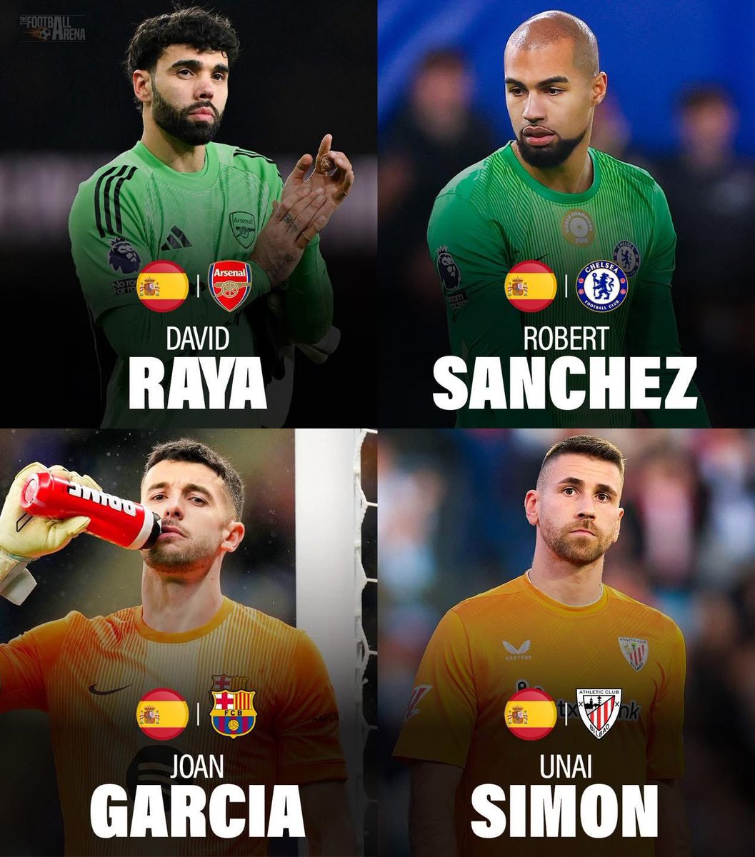 If you were Luis de la Fuente, who’ll be your main GK at the 2026 World Cup for Spain?
