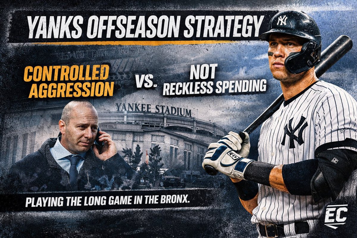 The #Yankees have been quiet this offseason, but the Bronx front office is playing a strategic game — controlled aggression, not reckless spending.