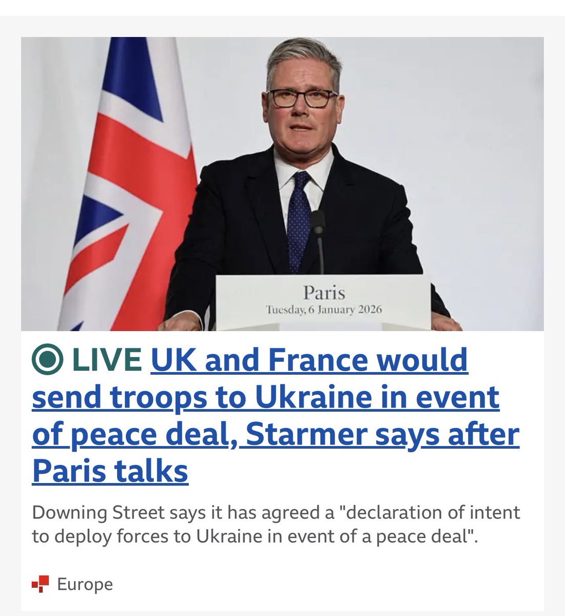 Oh ffs here we go

Poke the bear a bit more on top of Venezuela pissing off BRICS nations

War is coming. By 2027. Save this post
