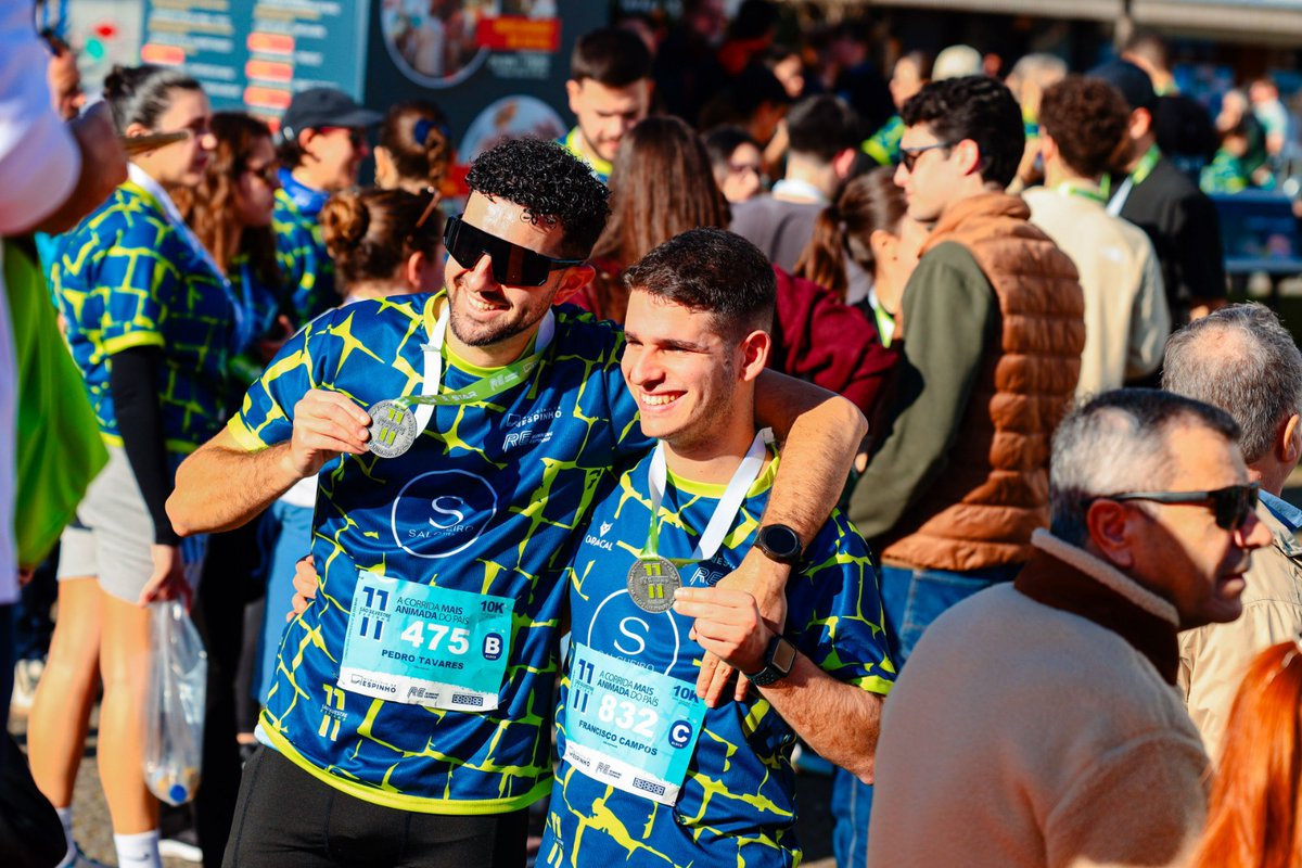 São Silvestre de Espinho 🏃🏻‍♂️💪🏻
Tempo oficial: 38:49 - 3'53 min/km