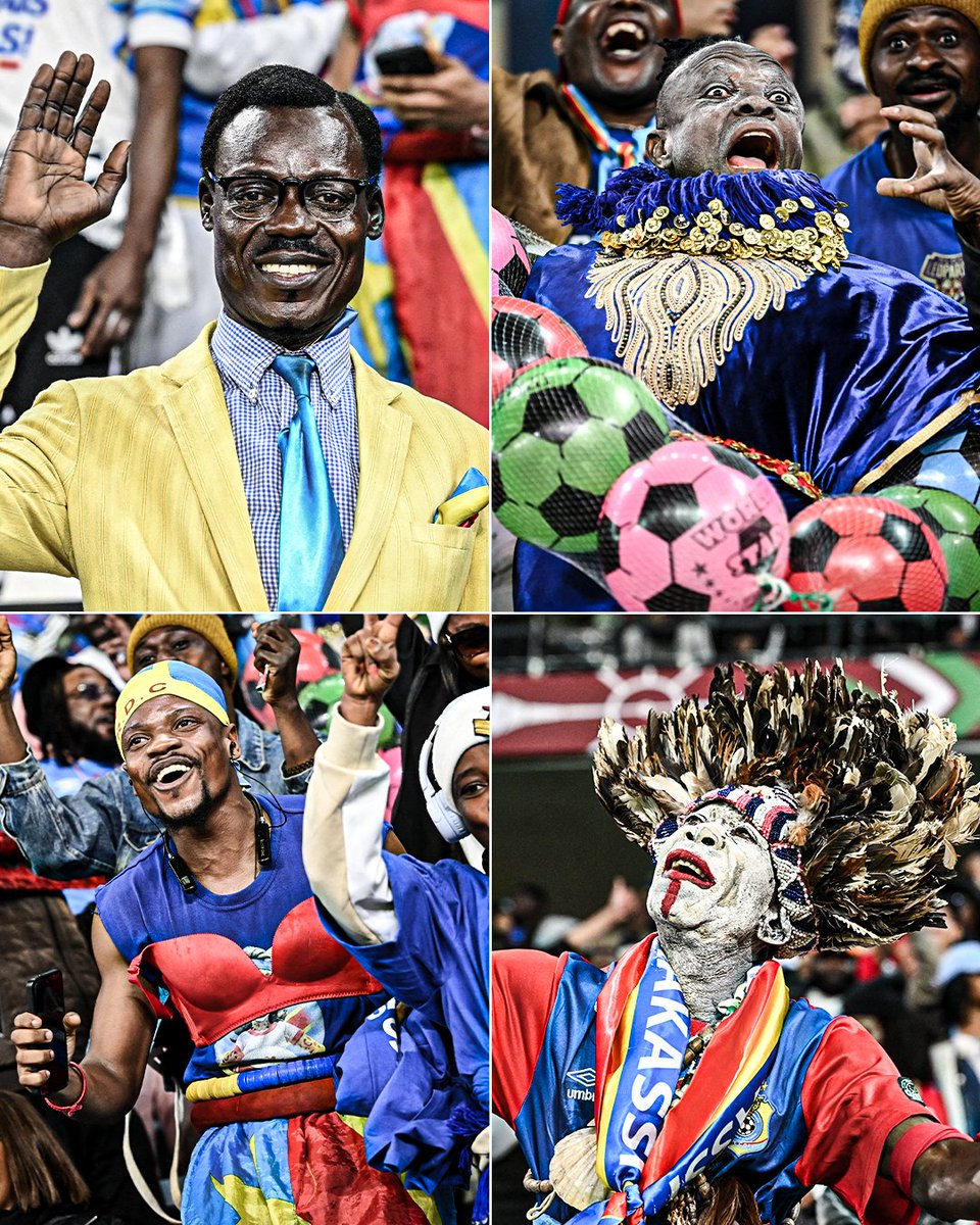 DR Congo fans brought unmatched vibes to AFCON 🇨🇩

They’ll be missed 🥹