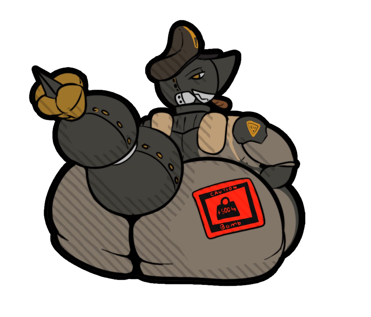 vybabob's tweet photo. Here is a silly creature I got. His name is Fritz, be nice to him.
Art by my friend and https://t.co/SbDGRytMxz https://t.co/B1ESuKQ7Ov
