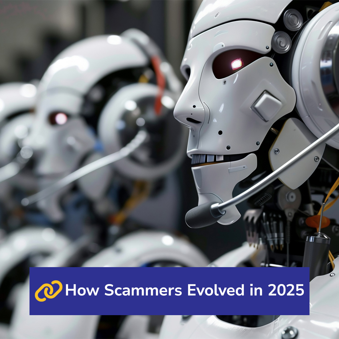 TryReversePhone's tweet photo. Scammers don't go away, they change their tactics. Look back at our 2025 report on the latest trends that you should look out for. How Scammers Evolved in 2025: https://t.co/We8NU2o8fe 

#ReversePhone #Robocall #ScamCalls https://t.co/Eiul3UVywa