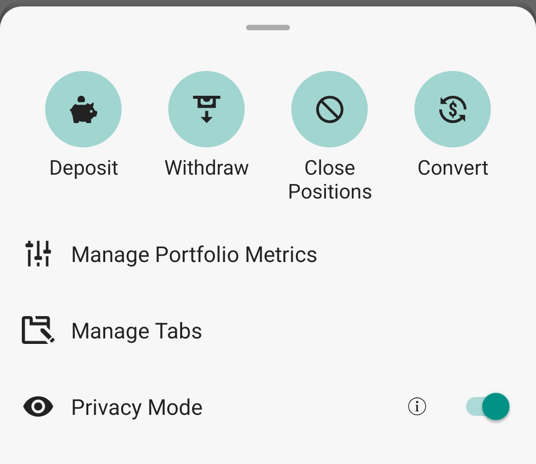 ohanafinance's tweet image. Me acabo de dar cuenta de que en IBKR hay un botón para cerrar todas las posiciones al momento.

Espero nunca darle sin quererlo 🙄