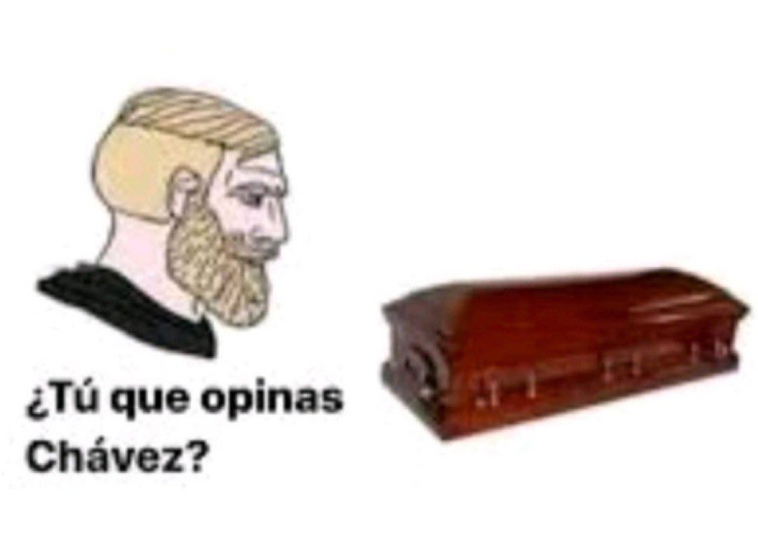 Kenneth_Barnard's tweet photo. @agusantonetti Chávez te mataron o fue el Carcer ? https://t.co/4ox5iKAIUx