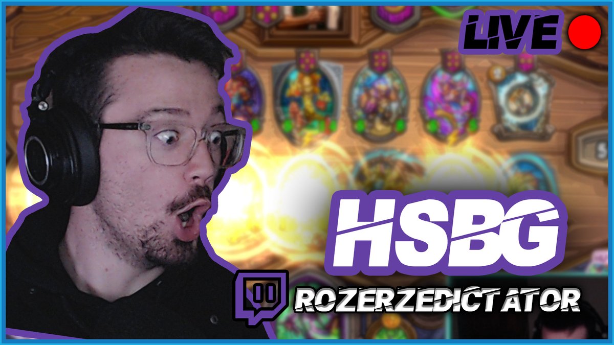 DrRoZeR's tweet photo. PTIT BG DE REPRISE ! 

LIen en com

#streamer #Hearthstone #Battleground #twitchfr #youtube https://t.co/e1VPHcIYZA