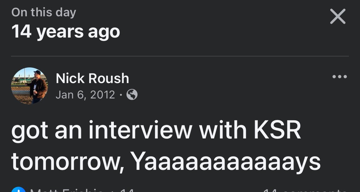 Nick Roush tweet media