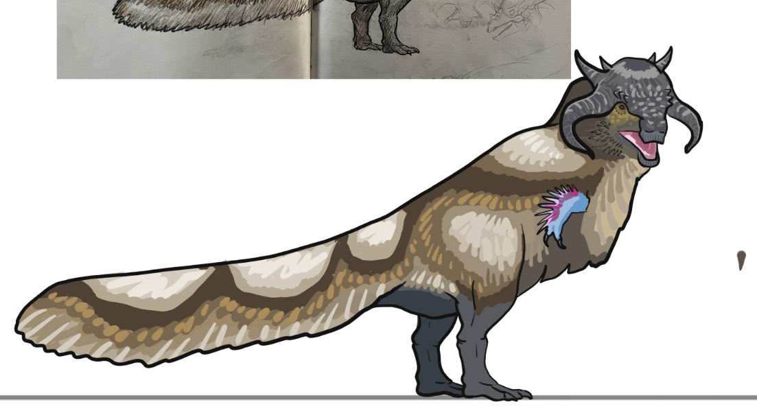 Svardeka's tweet image. Next remake on the list is the Ramerok a giant pachycephalosaur that dwels in the thundra