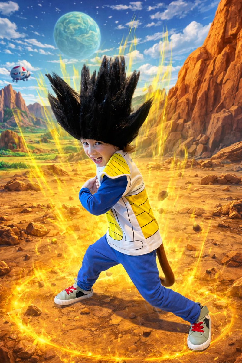 Mi pequeño Príncipe Vegeta 😍