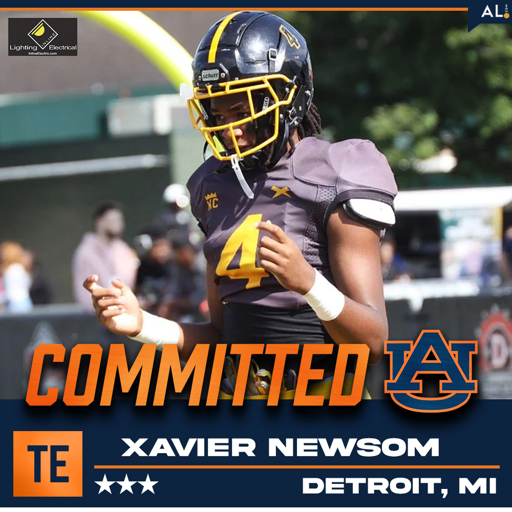 Former Howard tight end Xavier Newsom has committed to transfer to Auburn!

Learn more about the 6-foot-5 Detroit native: al.com/auburnfootball…