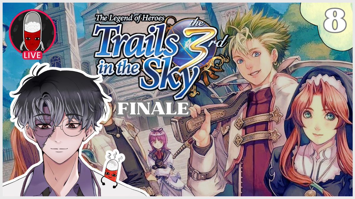 placebro_vt's tweet photo. 🔴 Live now! New Fan plays Trails in the Sky the 3rd FIRST TIME - FINAL! Farewell Liberl...
🟪➡️https://t.co/ciMhCP2nWn
🟥➡️https://t.co/oIKHIij3IV
#vtuber #TrailsintheSky #soranokiseki #kevingraham https://t.co/jyfjzIbQwy