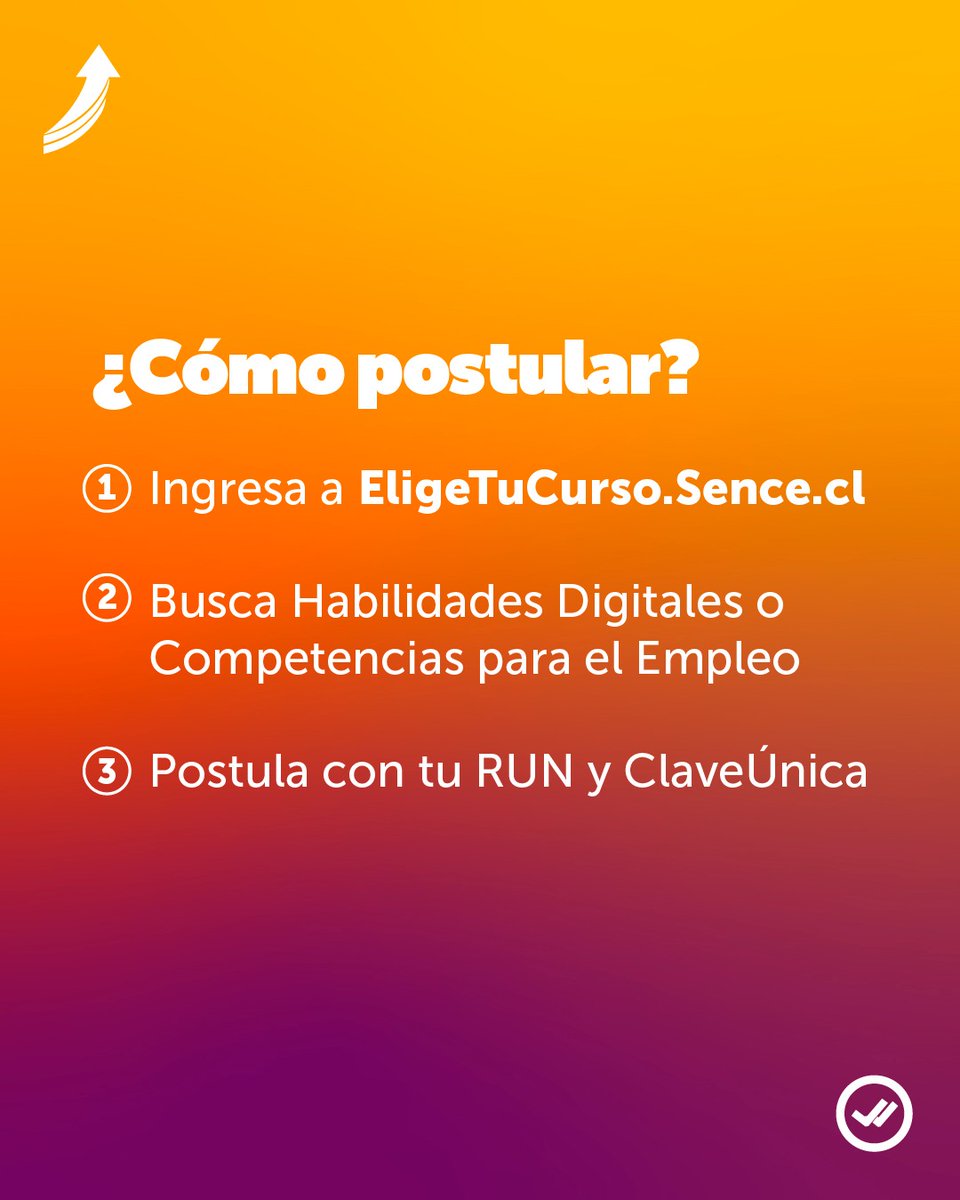 ¿Estás cesante y recibes el Fondo de Cesantía Solidario?
Esta es tu oportunidad para capacitarte gratis y volver al mundo laboral 💪
💻Curso 100% online disponible para Magallanes: "Competencias Para El Empleo"
⏰Postula en: tinyurl.com/tbzhmk6r