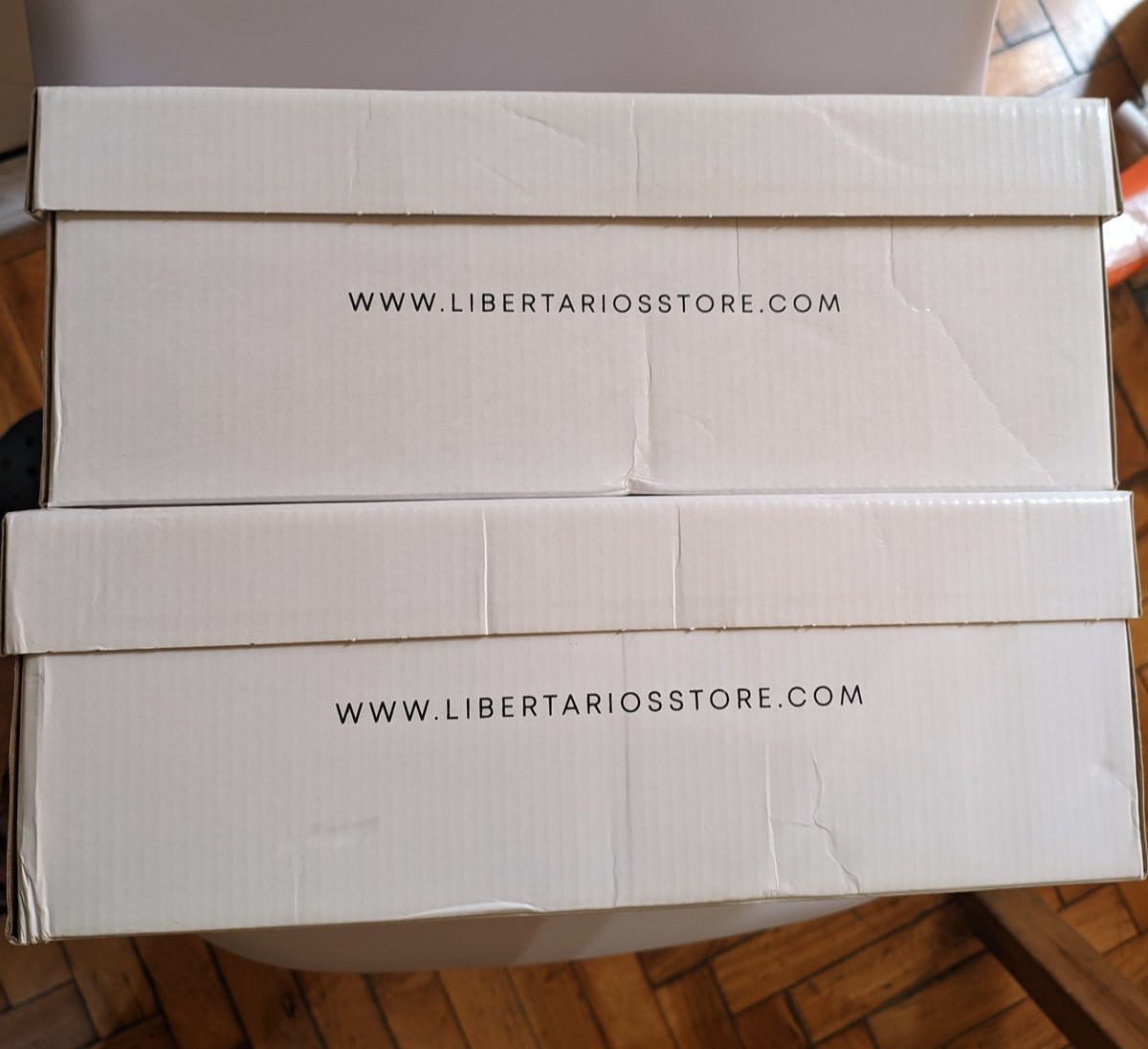 GordoLeyes's tweet photo. Me llegaron los mejores zapatos de la República Argentina.

Un abrazo grande para los chicos de Libertarios. https://t.co/lNK2v0OjXX