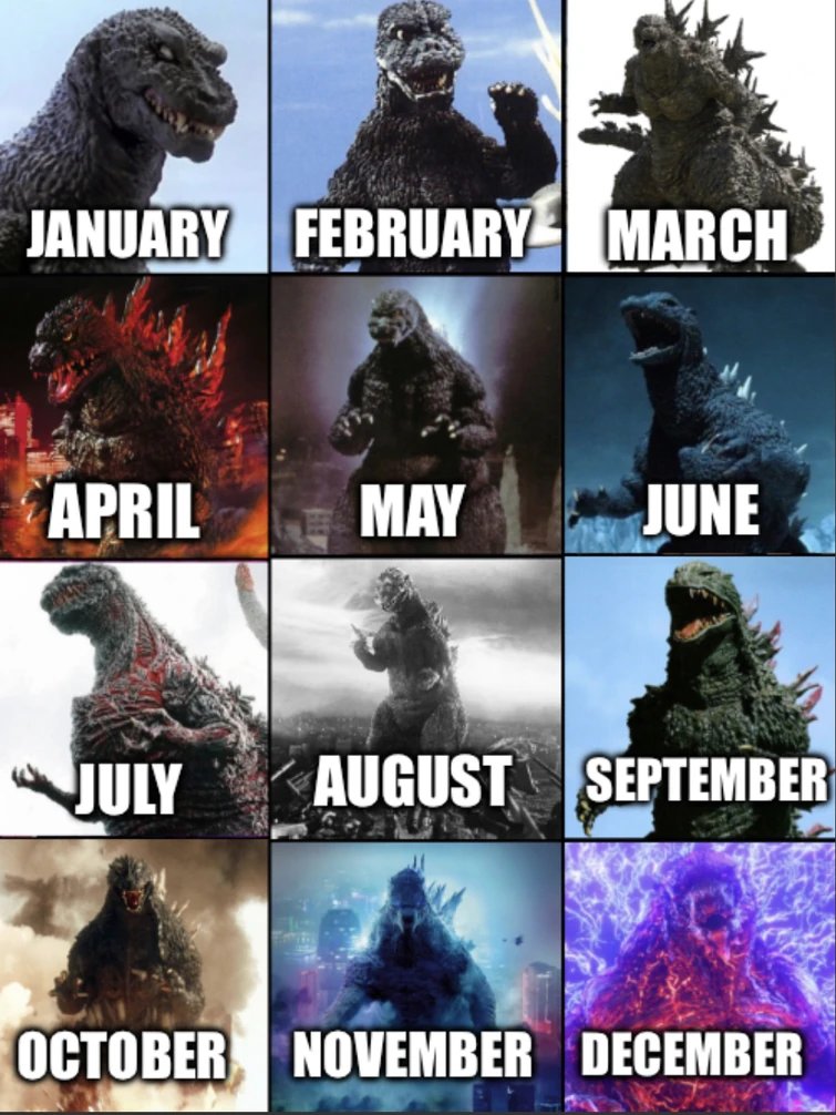 kaijugamer2000's tweet photo. Hey what Godzilla are you guys https://t.co/5C0IbuBOqx