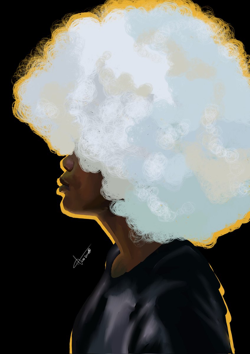 Regardez haut, vous qui acceptez votre crinière
Épaisse. Indomptable. Vivante.
Nos cheveux ne demandent pas la permission
Ils racontent l’Afrique avant même qu’on parle

New artwork 

Vous pouvez nous soutenir ici 

taramoney.com/pay/akirajunior