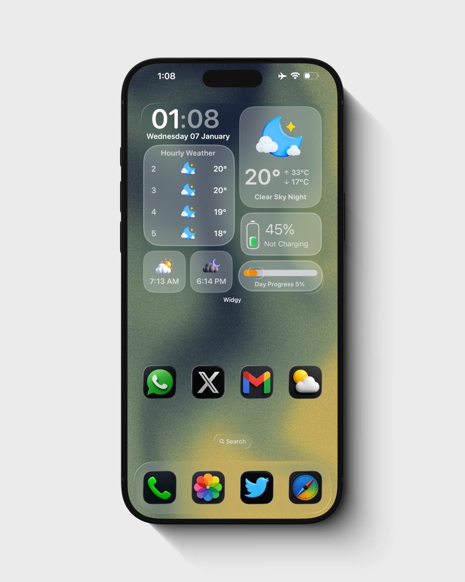 Brand new #iOS26 Setup 🔥