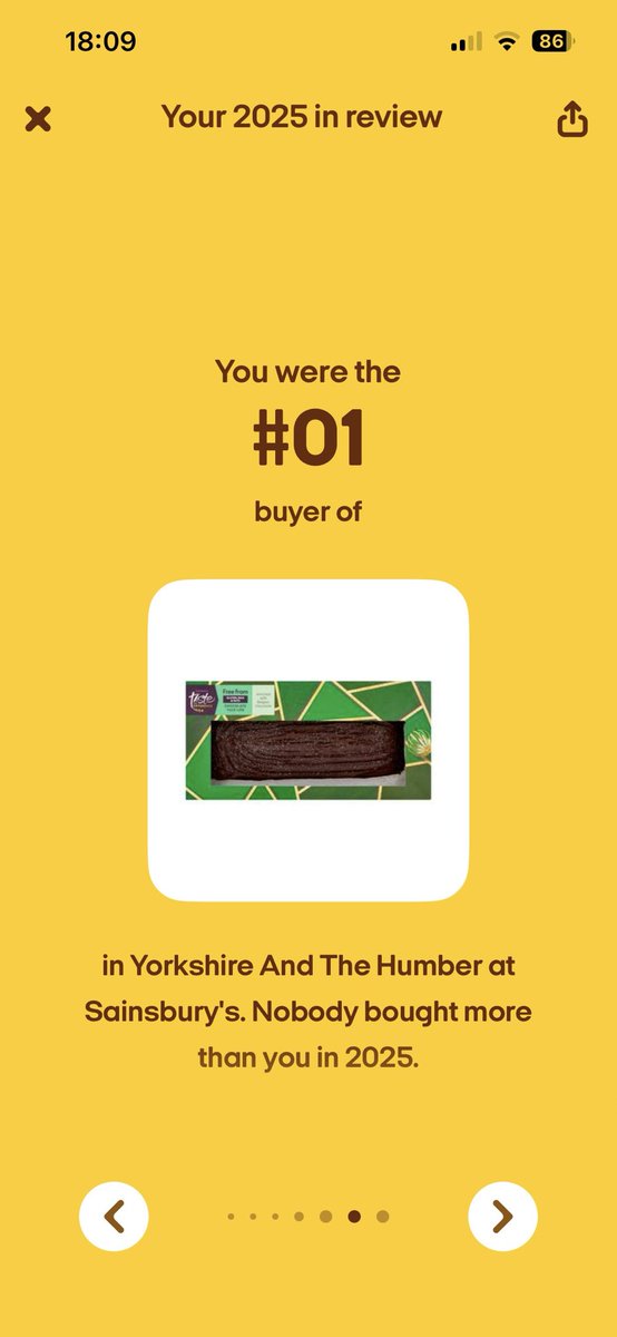 Smogchatter's tweet photo. A quick thank you to @sainsburys for the amazing Freefrom Yulelog over Christmas. As a household with dairy issues it really made our Christmas so much so we bought more than anyone in Yorkshire! https://t.co/AARhXflGUU