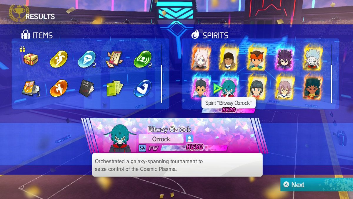 I got 3 heroes in one match! #inazumaeleven
