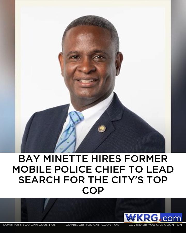 WKRG's tweet photo. Bay Minette just brought in a familiar face to help find its next police chief — here’s why it matters. https://t.co/1EkB3ZfWOp
#BayMinette #PoliceChiefSearch #LocalNews #WKRG https://t.co/e6Avd3rpfy
