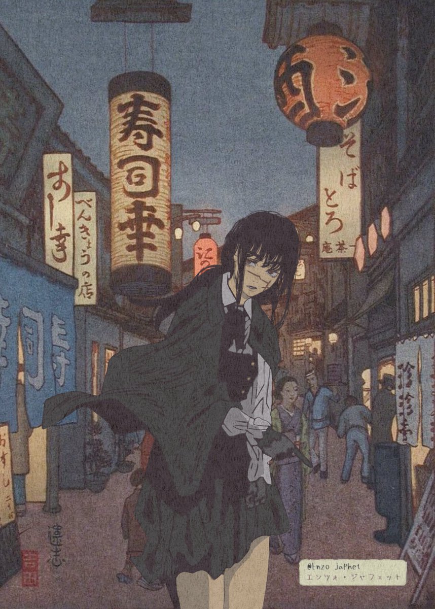 EnzoJaphet's tweet image. #三鷹アサ #chainsawman                #チェンソーマン                #チェンソーマン2部 #asamitaka #夜 #yoru