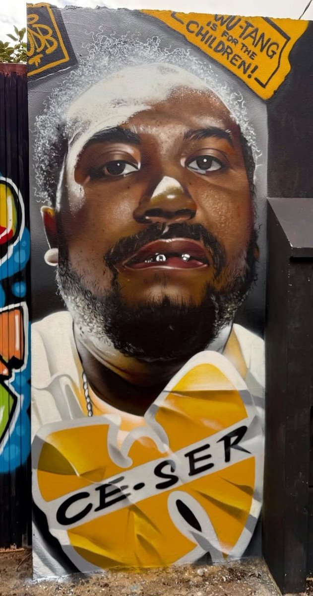 HipHopVandals's tweet image. CESER*  
"Wu-Tang  Is For The Children !
 #Graffiti #HipHop #WuTang